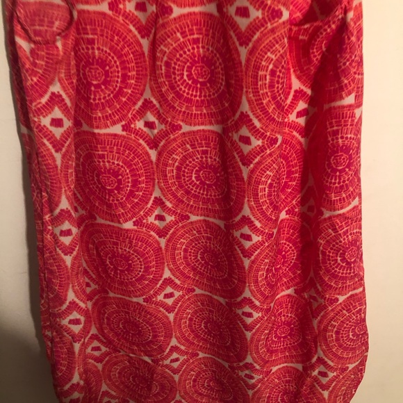 Color size s sleeveless multicolored blouse - Picture 8 of 8